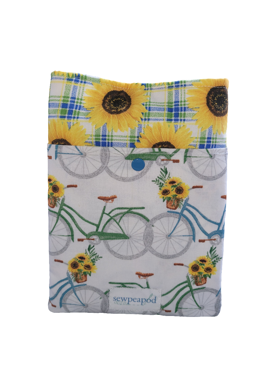 Book Sleeve + Snap Pocket