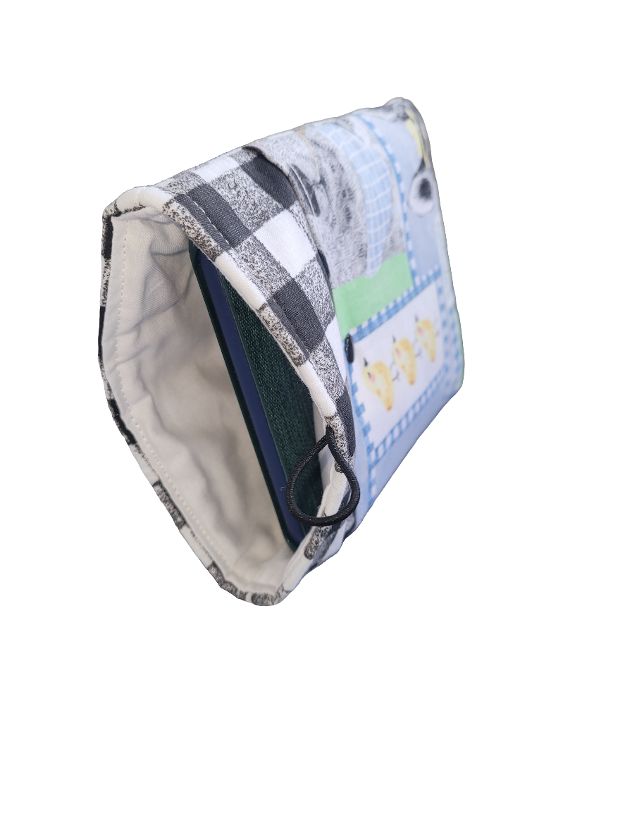Book Sleeve + Snap Pocket