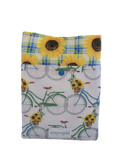 Book Sleeve + Snap Pocket