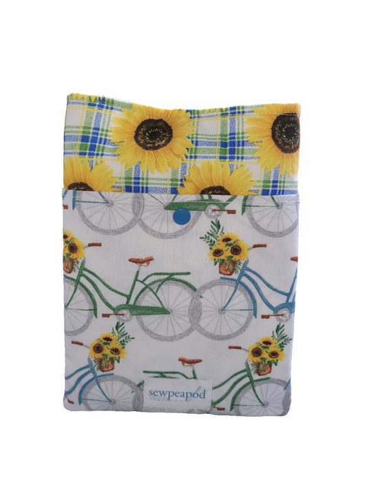 Book Sleeve + Snap Pocket