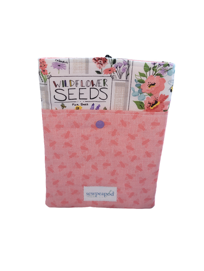 Book Sleeve + Snap Pocket