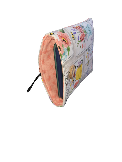 Book Sleeve + Snap Pocket