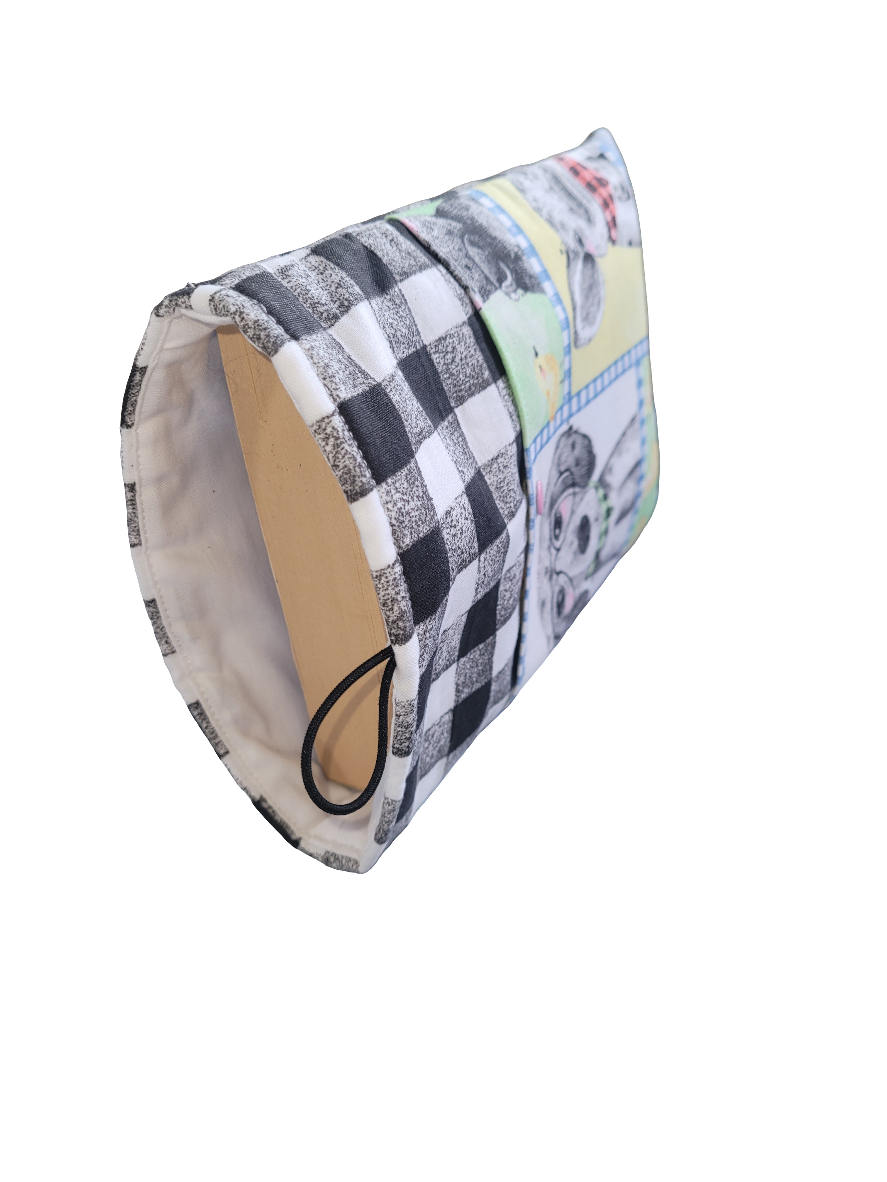Book Sleeve + Snap Pocket