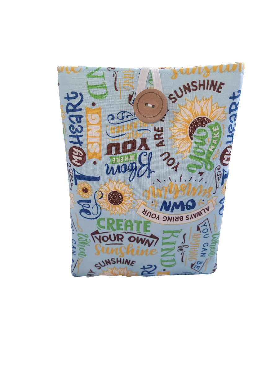 Book Sleeve + Snap Pocket