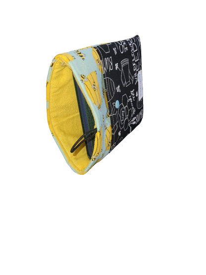 Book Sleeve + Snap Pocket