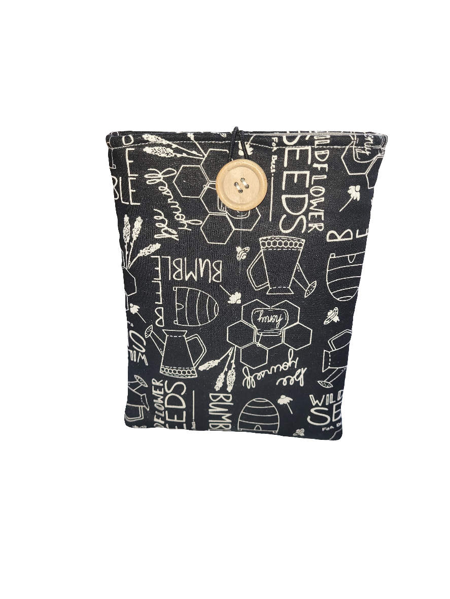 Book Sleeve + Snap Pocket