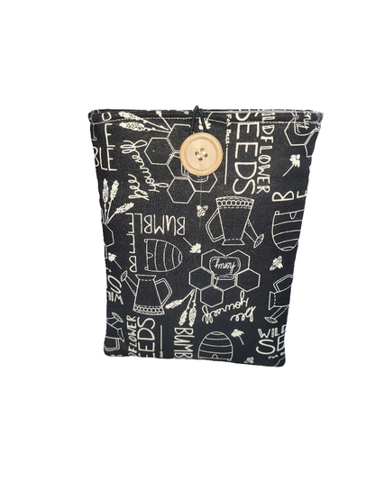 Book Sleeve + Snap Pocket